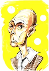 Jasper Carrott - caricatura